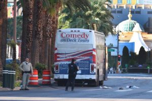 Two Pedestrians Hit by Bus Near Las Vegas Boulevard.