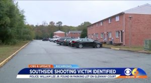 William L. Lee Jr. Killed in Richmond, VA Apartment Complex Shooting.