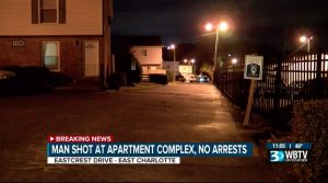 Apartment Complex Shooting in Charlotte, NC Leaves One Person Injured.