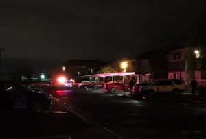 Glenbrook Terrace Apartments Shooting in Las Vegas Leaves Two People Injured.