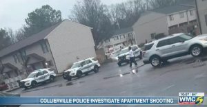 Collier Village Apartments Shooting in Collierville, TN Leaves One Man Injured.