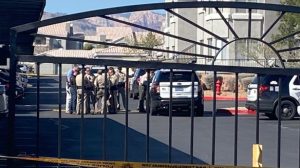 Las Vegas Apartment Complex Shooting on West Flamingo Road Leaves One Man Fatally Injured.