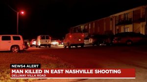 Nashville, TN Apartment Complex Shooting Leaves One Man Fatally Injured.