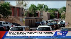Greentree Village Apartments Shooting, Colorado Springs, CO, Fatally Injures a Juvenile.
