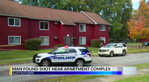 Austintown, OH Apartment Complex Shooting Fatally Injures One Man.