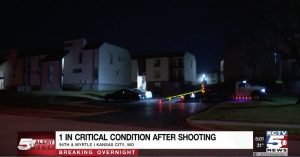 Nob Hill Apartments Shooting, Kansas City, MO, Injures Two People.