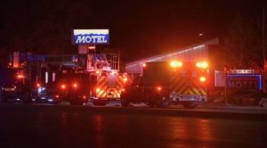 Sandy, Utah Extended-Stay Motel Fire Leaves One Man in Critical Condition.