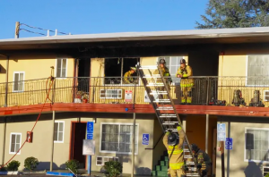 Sundial Lodge Fire in Redding, CA Leaves Woman Seriously Injured.