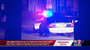 Metro Place Apartments Shooting in Orlando, FL Injures One Man.