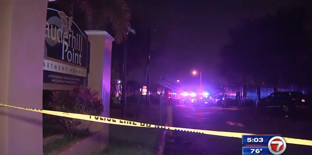 Security Failure? Lauderhill Point Apartment Homes Shooting in